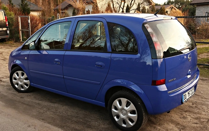 Opel Meriva cena 10600 przebieg: 175500, rok produkcji 2006 z Gostynin małe 781